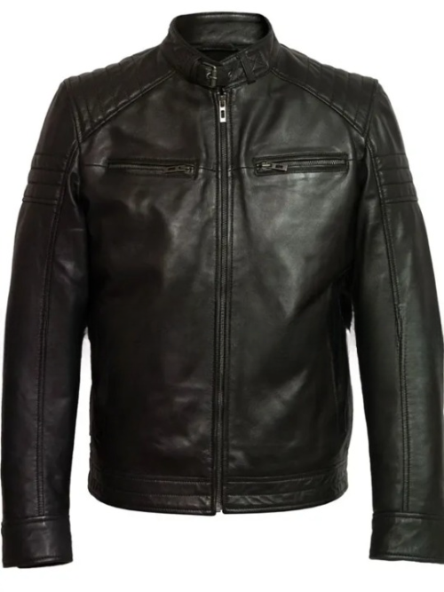 Elegant-Design-Cafe-Racer-Leather-Jacket