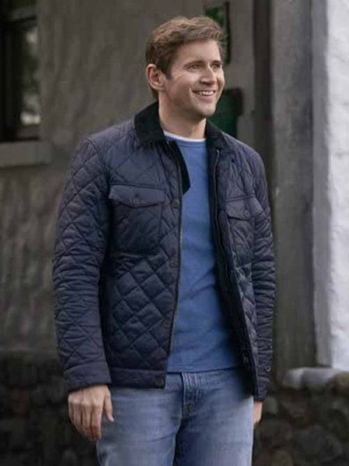 As Luck Would Have It Brennan Quilted Black Jacket