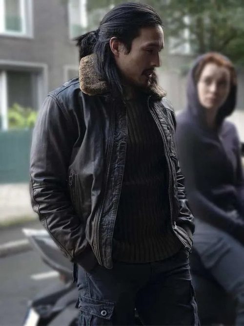Desmond Chiam TFATWS Black Leather Jacket