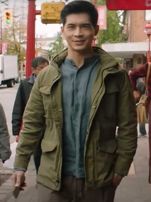 Kung Fu Henry Yan Green Jacket
