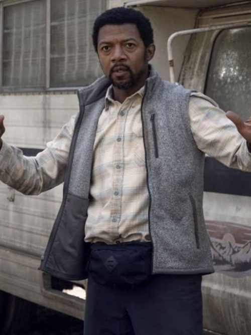 The Walking Dead S10 Franklin Grey Vest