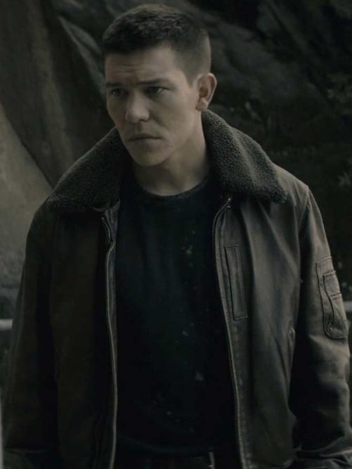 Connor Exodus Jimi Stanton Bomber Leather Jacket