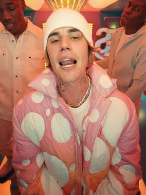 Justin Bieber Peaches Puffer Jacket