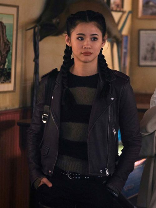 Nancy Drew George Fan Black Leather Jacket