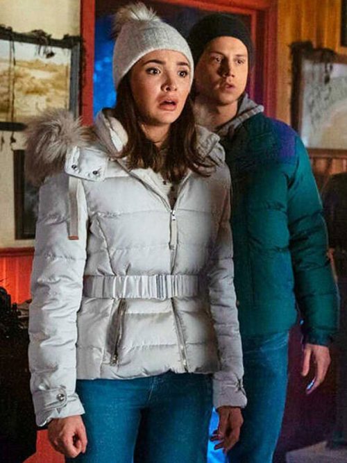 Bess Marvin Nancy Drew White Parka Jacket