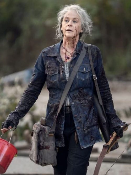 The Walking Dead S10 Carol Pelestier Blue Denim Jacket