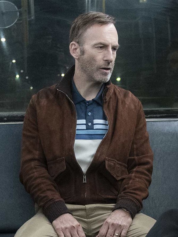 Bob Odenkirk Nobody Hutch Mansell Jacket