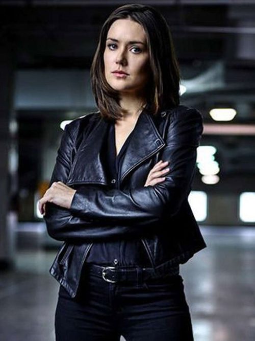 Megan Boone The Blacklist Black Leather Jacket