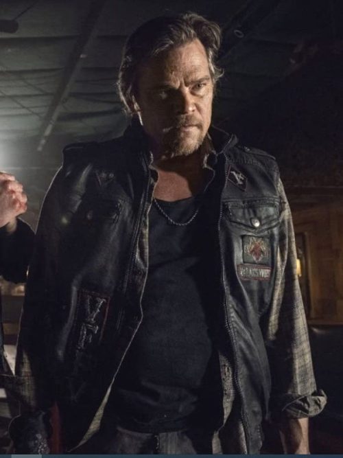 The Walking Dead S10 Baxter Black Vest