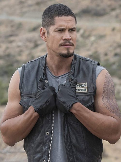 Ezekiel Reyes Mayans MC Vest in Genuine Leather