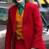 Arthur Fleck Joker Red Tuxedo Suit