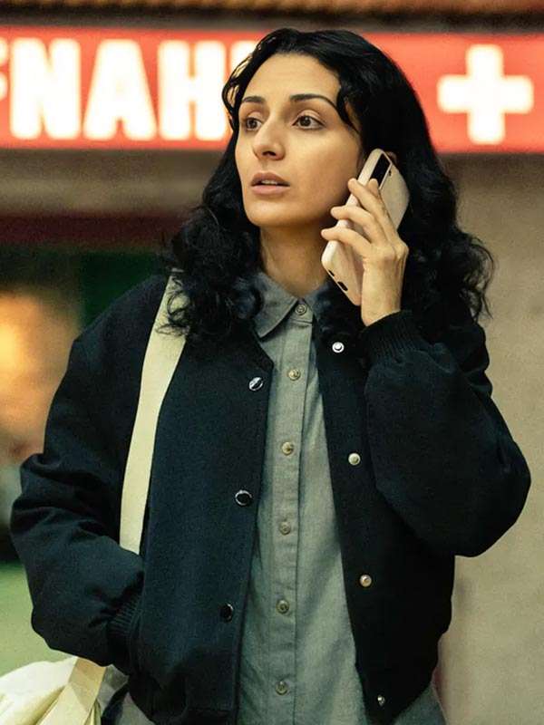 Berlin ER 2025 Dr.Emina Ertan Black Bomber Jacket