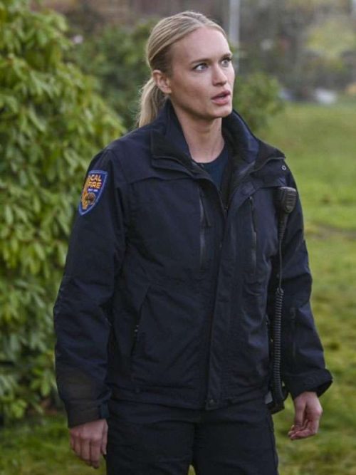 Leven Rambin Fire Country S03 Blue Jacket