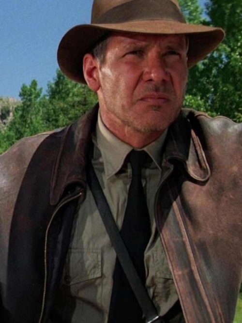 Cheap Indiana Jones 4 Distressed Jacket