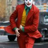 Arthur Fleck Joker Red Tuxedo Suit