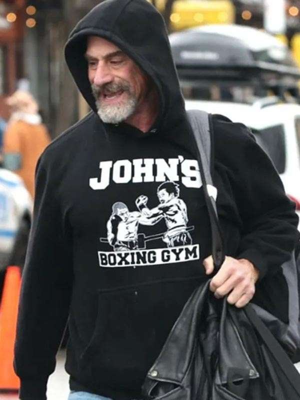 Law & Order Organized Crime Christopher Meloni Black Hoodie