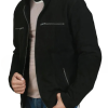 Mens Leather Biker Jacket