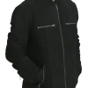 Mens Leather Biker Jacket