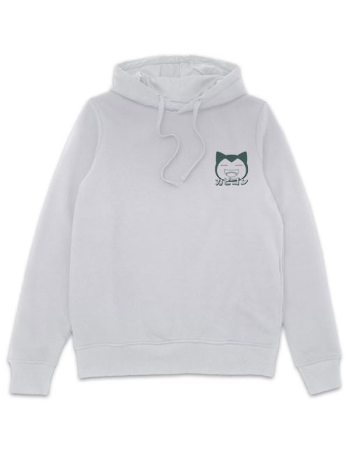 Stylish White Pokémon Snorlax Hoodie