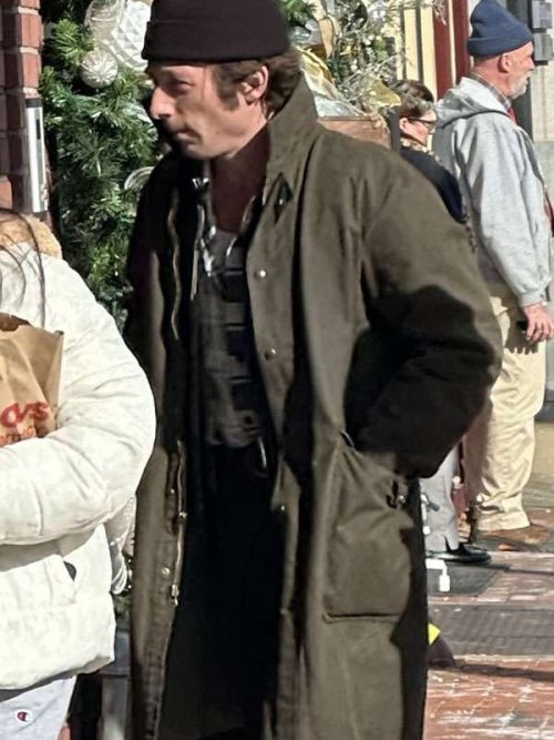 Jeremy Allen White Deliver Me from Nowhere Green Coat
