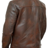 Stylish Brown Leather Biker Jacket