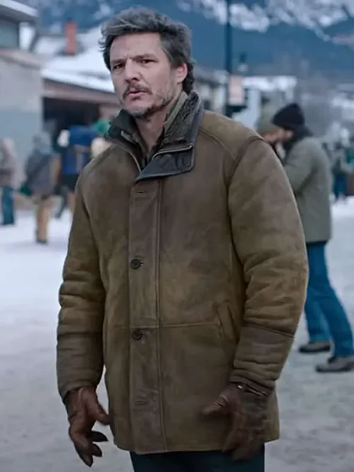 The-Last-of-Us-2023-Pedro-Pascal-Brown-Leather-Jacket