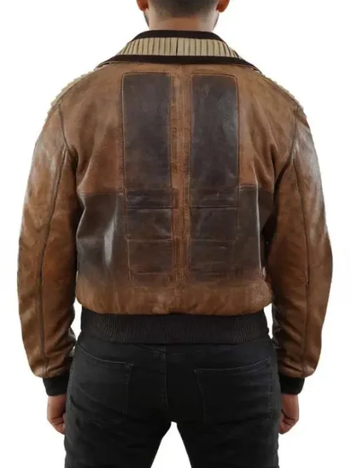 Video-Game-Star-Wars-Jedi-Survivor-Bomber-Brown-Leather-Jacket
