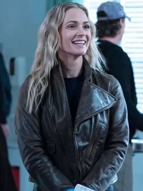 Criminal Minds Leather Jacket - A.J. Cook Style