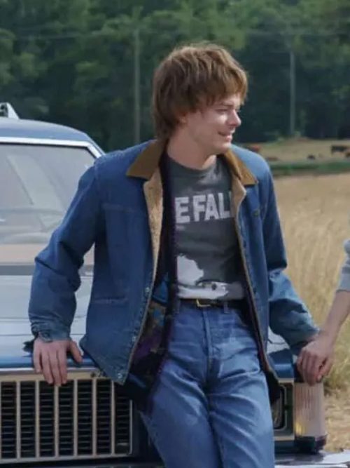 Charlie Heaton Stranger Things 5 Jacket