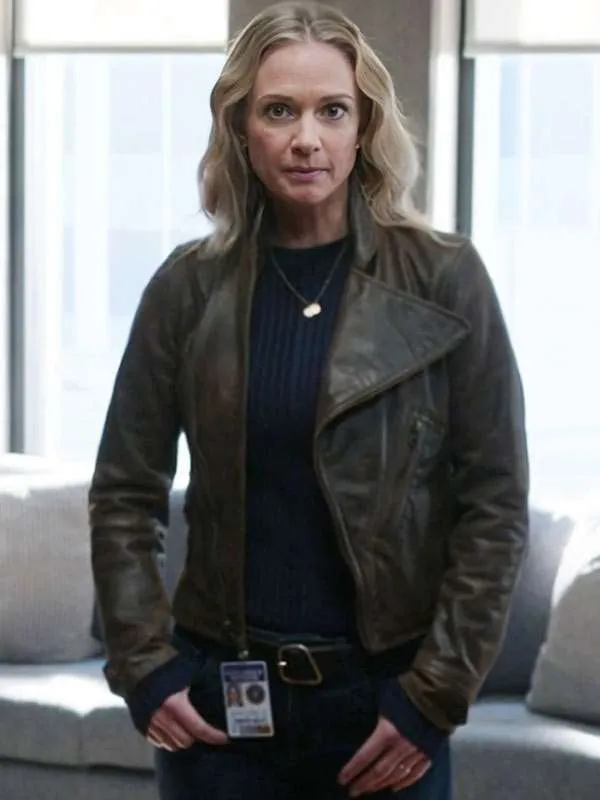Criminal Minds Leather Jacket - A.J. Cook Style - Image 2