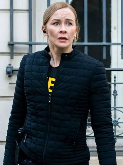 Megan Garretson Black Jacket - FBI International S04 Inspired