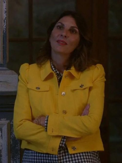 Gina Bellman Yellow Jacket - Leverage Redemption