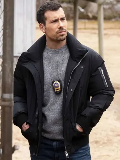 Octavio Pisano Black Jacket - Law & Order SVU Inspired