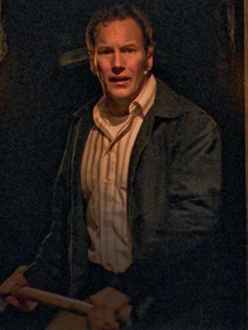 Patrick Wilson Conjuring Jacket: Last Rites Inspired